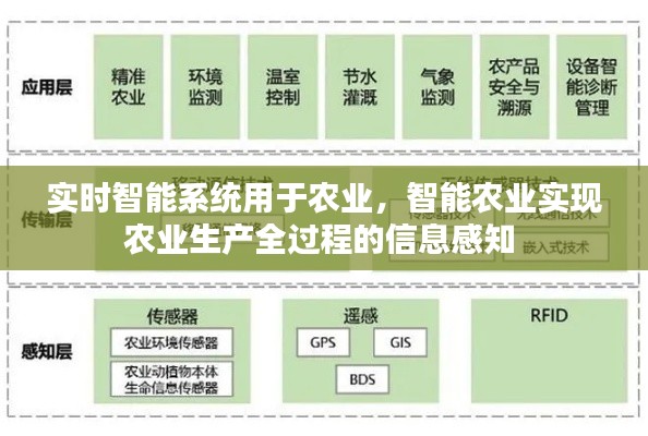 实时智能系统用于农业,智能农业实现农业生产全过程的信息感知