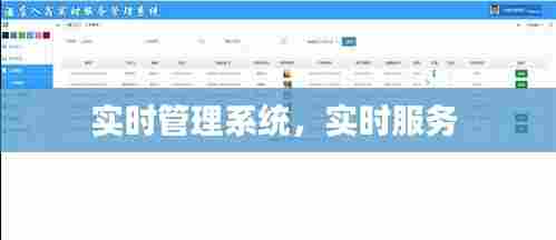 实时管理系统，实时服务 