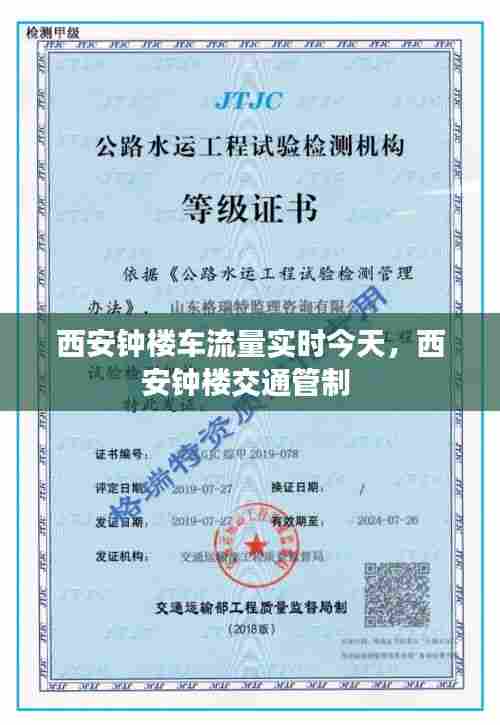 西安钟楼车流量实时今天,西安钟楼交通管制