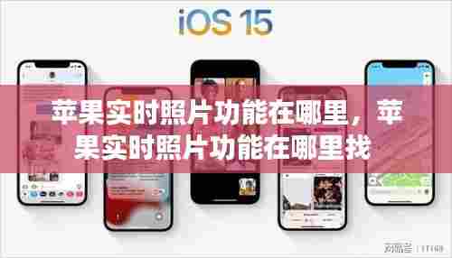 苹果实时照片功能在哪里,苹果实时照片功能在哪里找