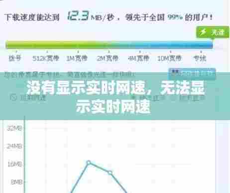 没有显示实时网速,无法显示实时网速