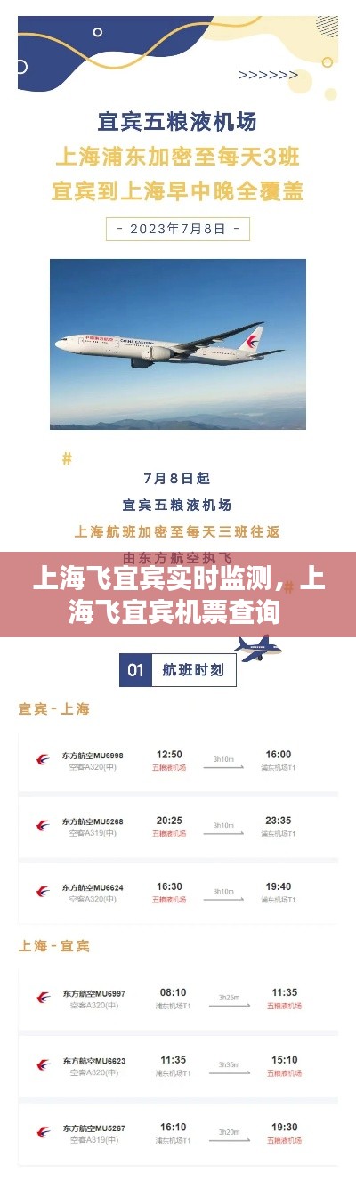上海飞宜宾实时监测,上海飞宜宾机票查询