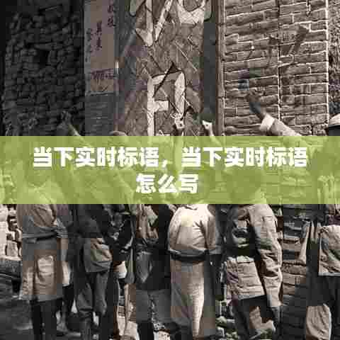 当下实时标语,当下实时标语怎么写
