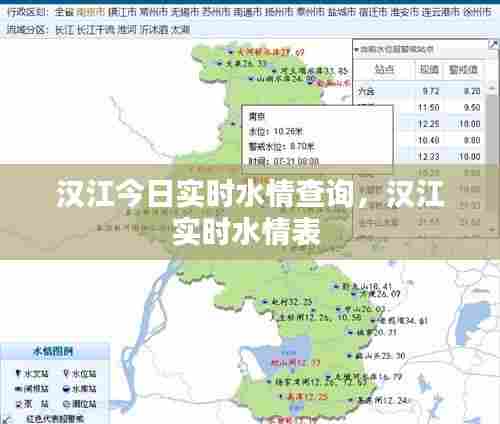 汉江今日实时水情查询,汉江实时水情表