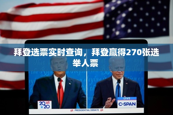 拜登选票实时查询，拜登赢得270张选举人票 