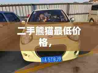 二手熊猫最低价格,