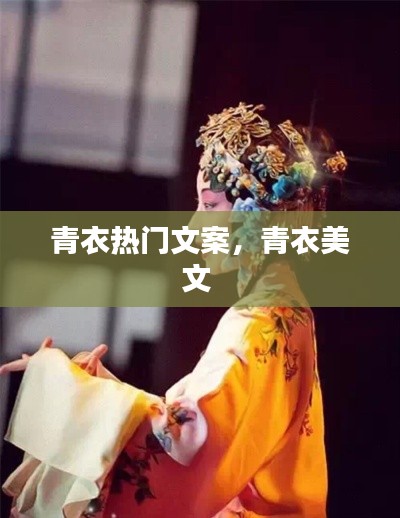青衣热门文案,青衣美文