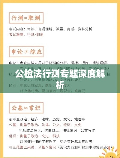 公检法行测专题深度解析