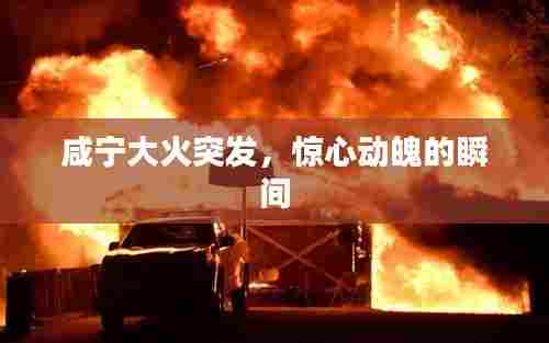 咸宁大火突发,惊心动魄的瞬间