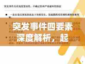 突发事件四要素深度解析，起因、发展、应对与启示