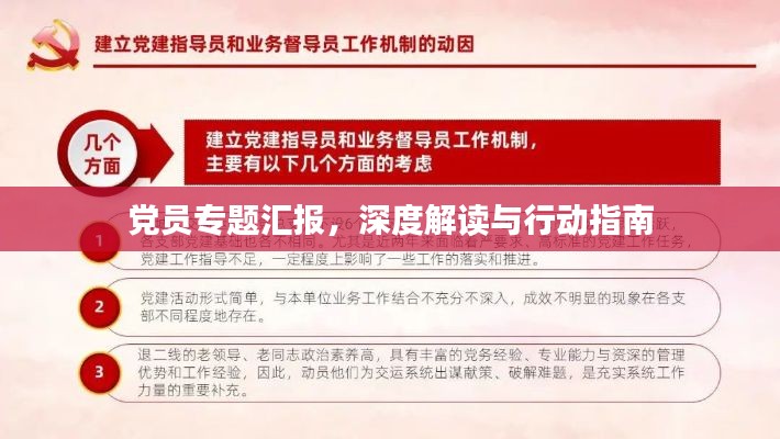 党员专题汇报,深度解读与行动指南