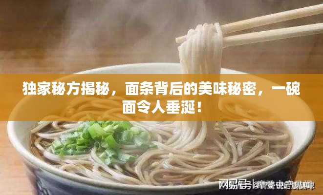 独家秘方揭秘,面条背后的美味秘密,一碗面令人垂涎!