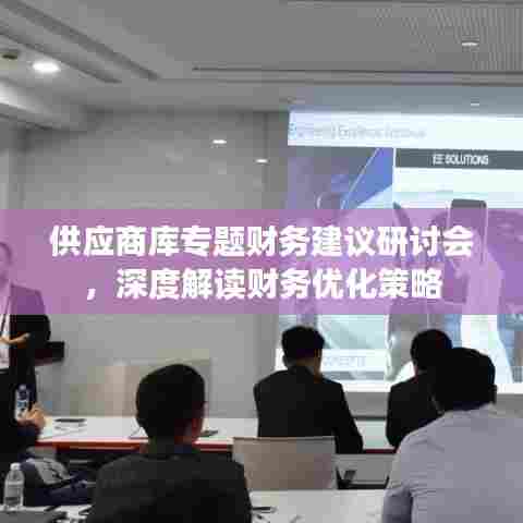 供应商库专题财务建议研讨会，深度解读财务优化策略