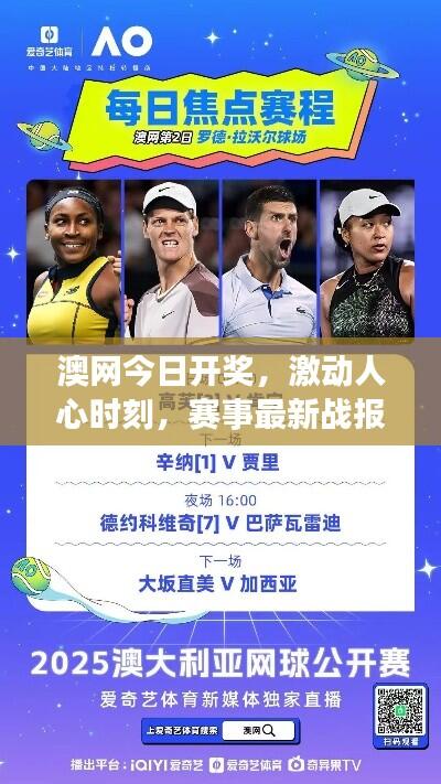 澳网今日开奖,激动人心时刻,赛事最新战报全解析!