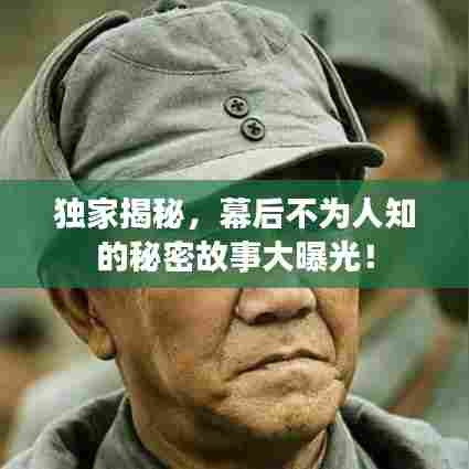 独家揭秘,幕后不为人知的秘密故事大曝光!