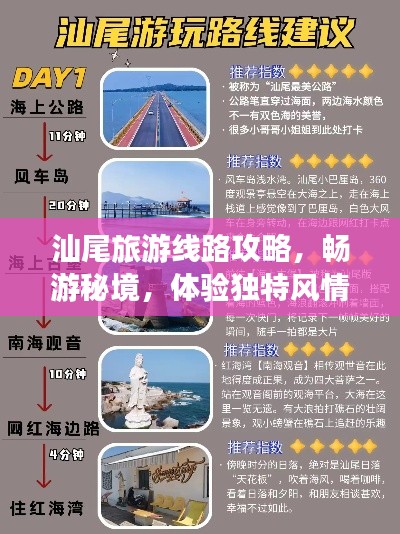 汕尾旅游线路攻略,畅游秘境,体验独特风情